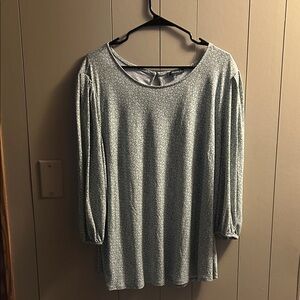 Adrianna Papell Green Patterned Top